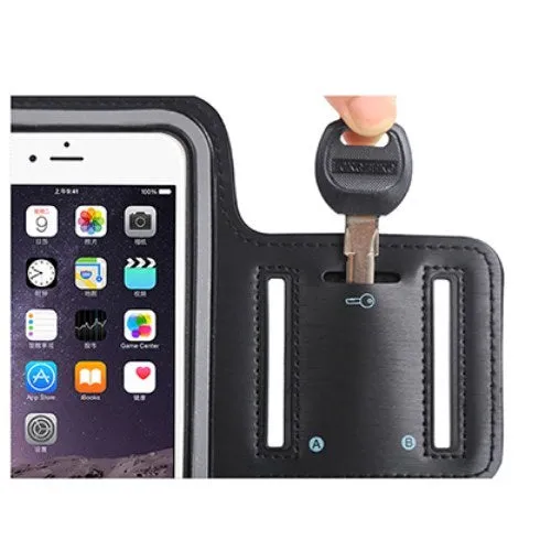 Armband Professional Cover Neoprene Waterproof Wraparound Sport with Buckle for ZTE V1050 Blade 20 Smart (2019) - Black