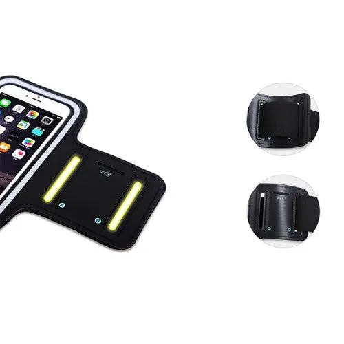 Armband Professional Cover Neoprene Waterproof Wraparound Sport with Buckle for ZTE V1050 Blade 20 Smart (2019) - Black