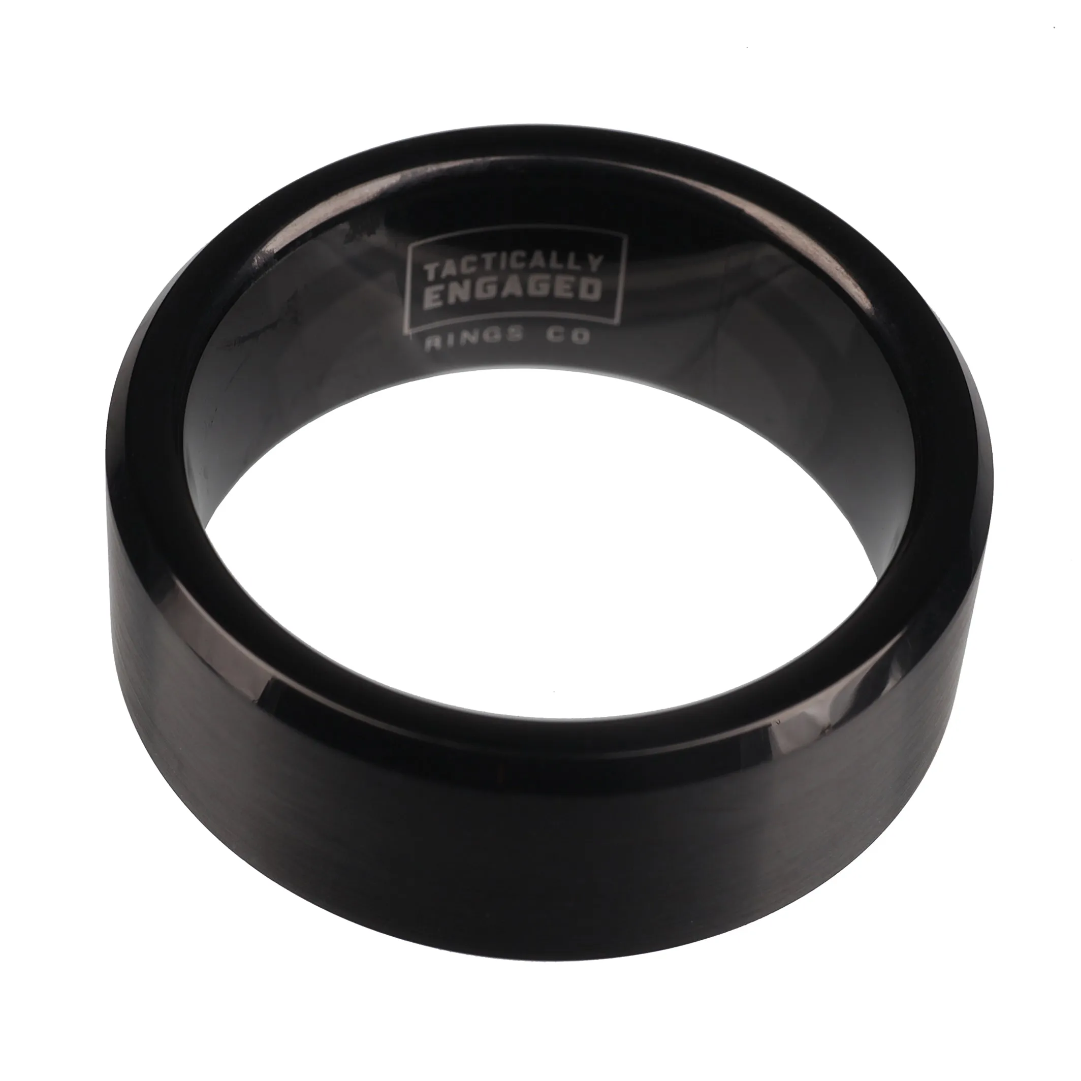 Beveled - Tungsten Ring