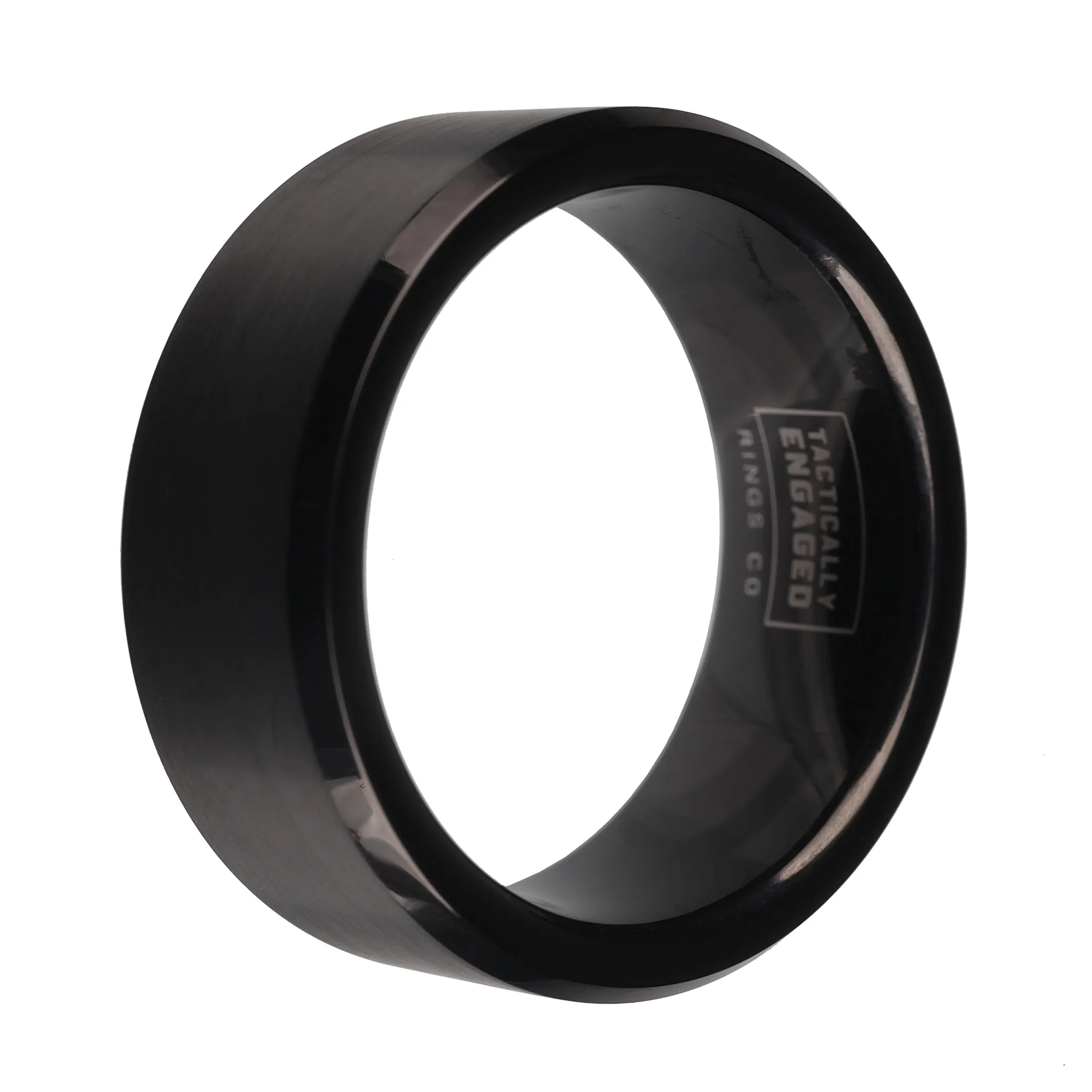 Beveled - Tungsten Ring