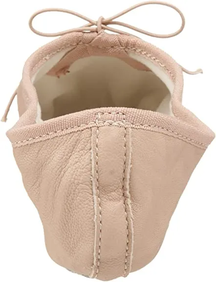 Capezio 2027 Leather Juliet Split-Sole Ballet Shoe - Rose Quartz