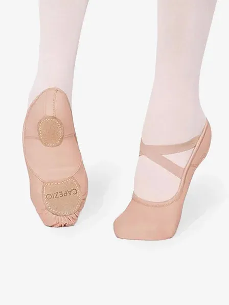 Capezio 2037W Stretch Canvas Split-Sole Hanami PINK Ballet Shoe