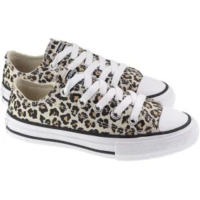 Converse Trainers Kids Chuck Taylor Ox Black Driftwood Light Fawn