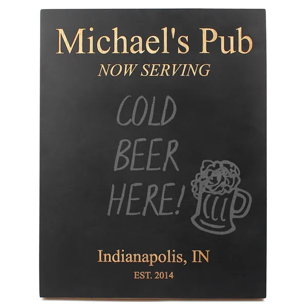 Custom All Purpose Chalkboard Sign