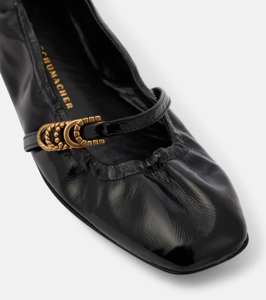 Dorothee Schumacher Modern Ease leather ballet flats