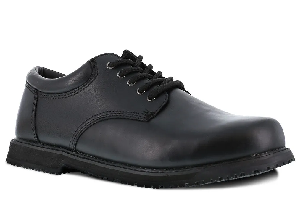 Grabbers Men's Friction Plain Toe Oxford