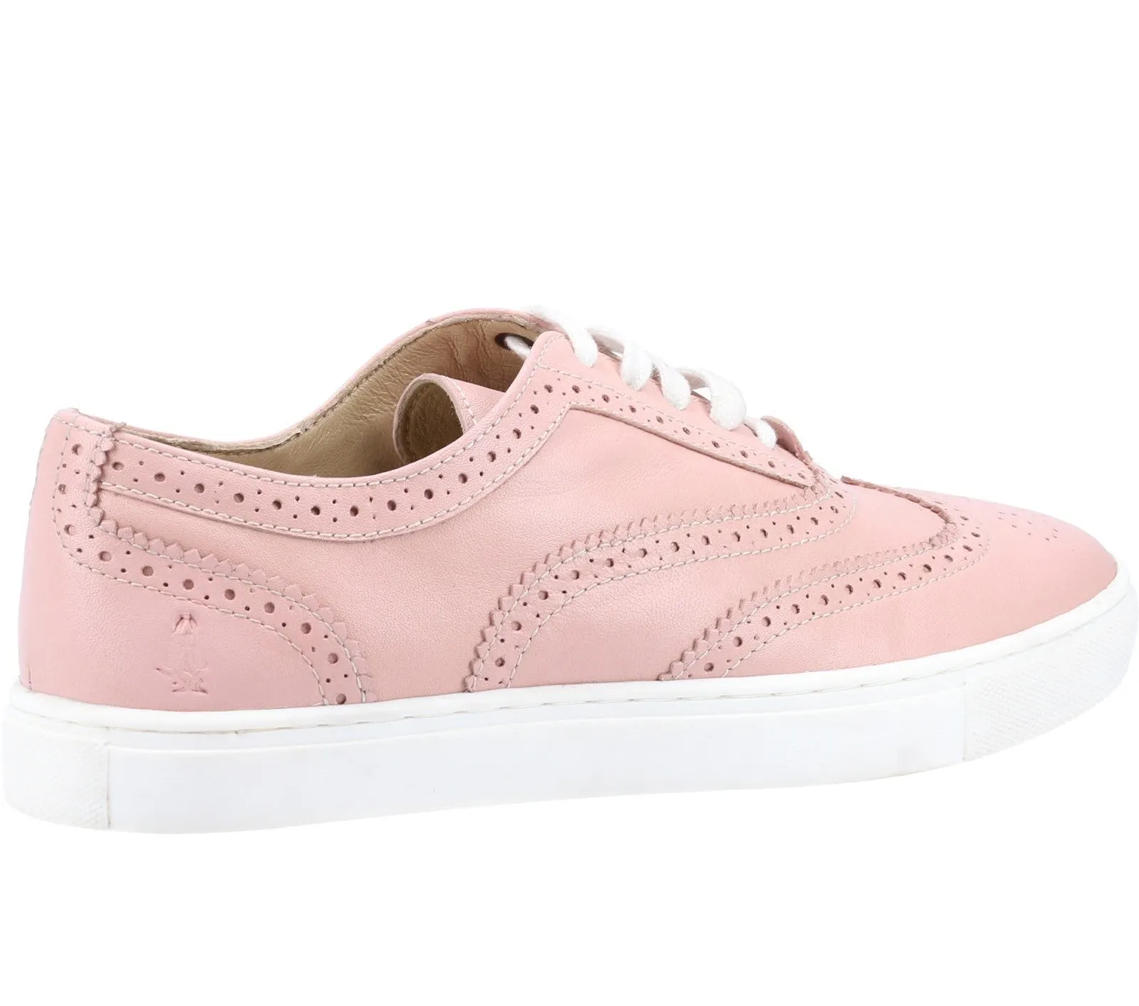 Hush Puppies Tammy Womens Brogue Detail Lace Up Shoe