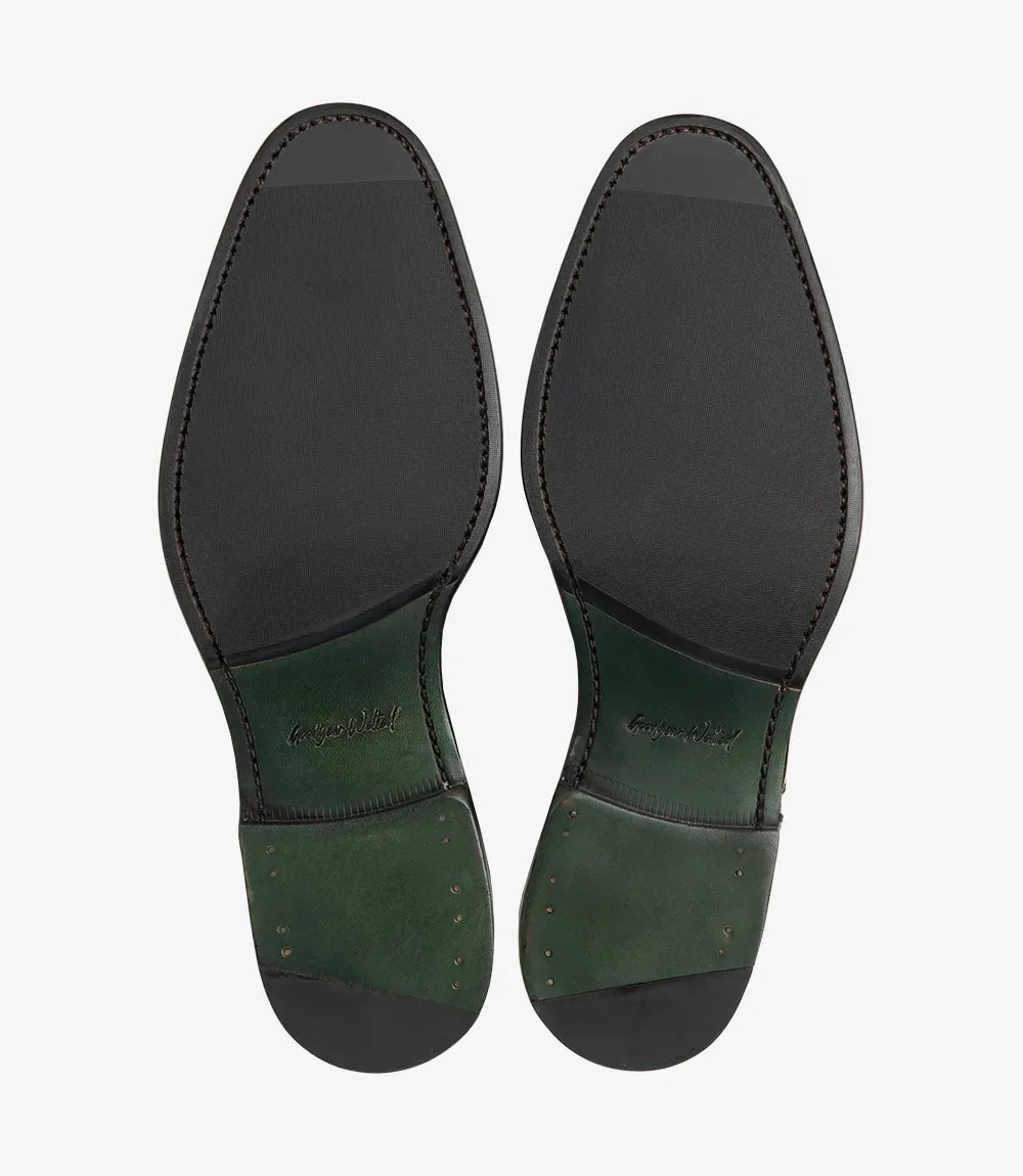Loake Hughes Design Shoe Cap Burgundy