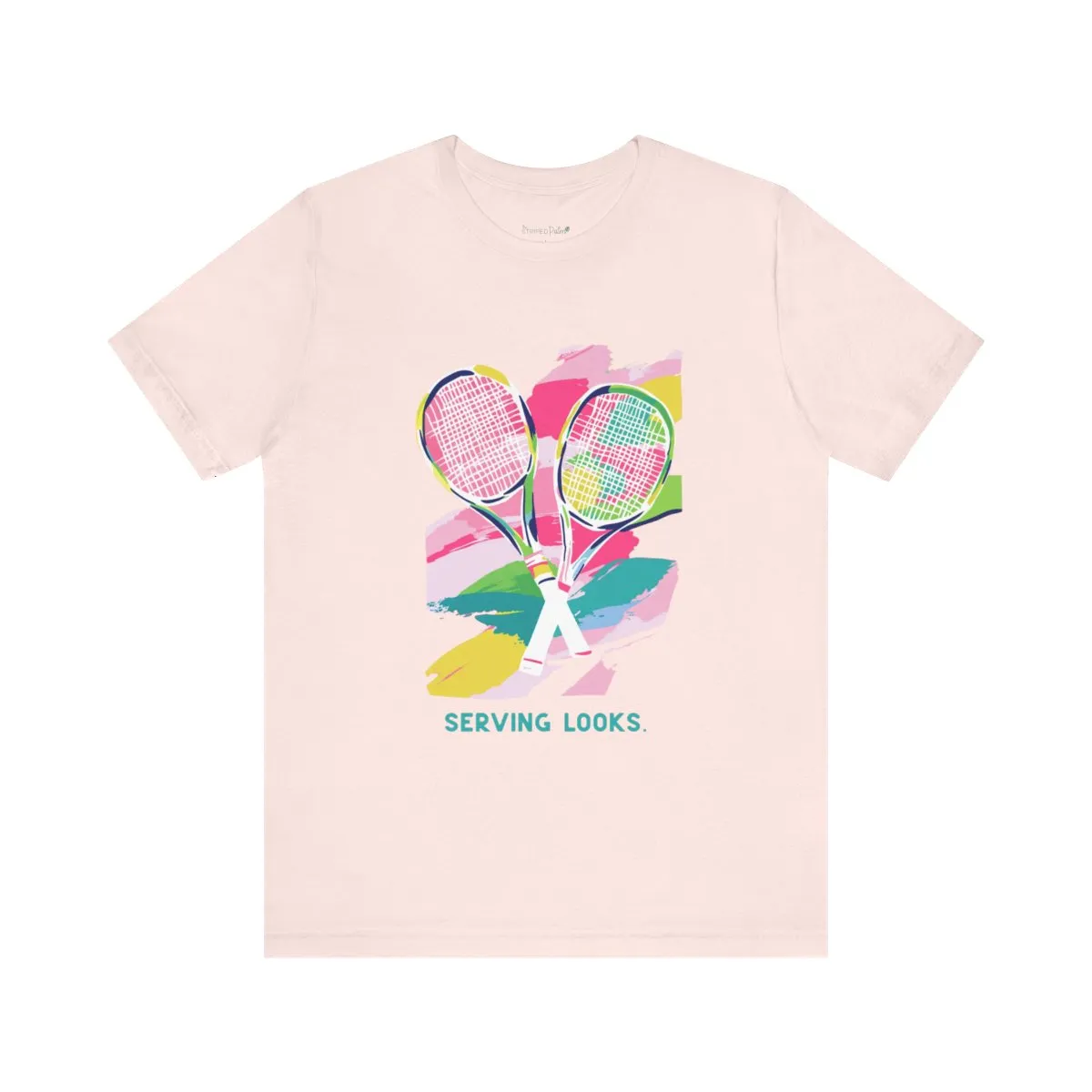 Serving Looks Personalized Tennis Tee