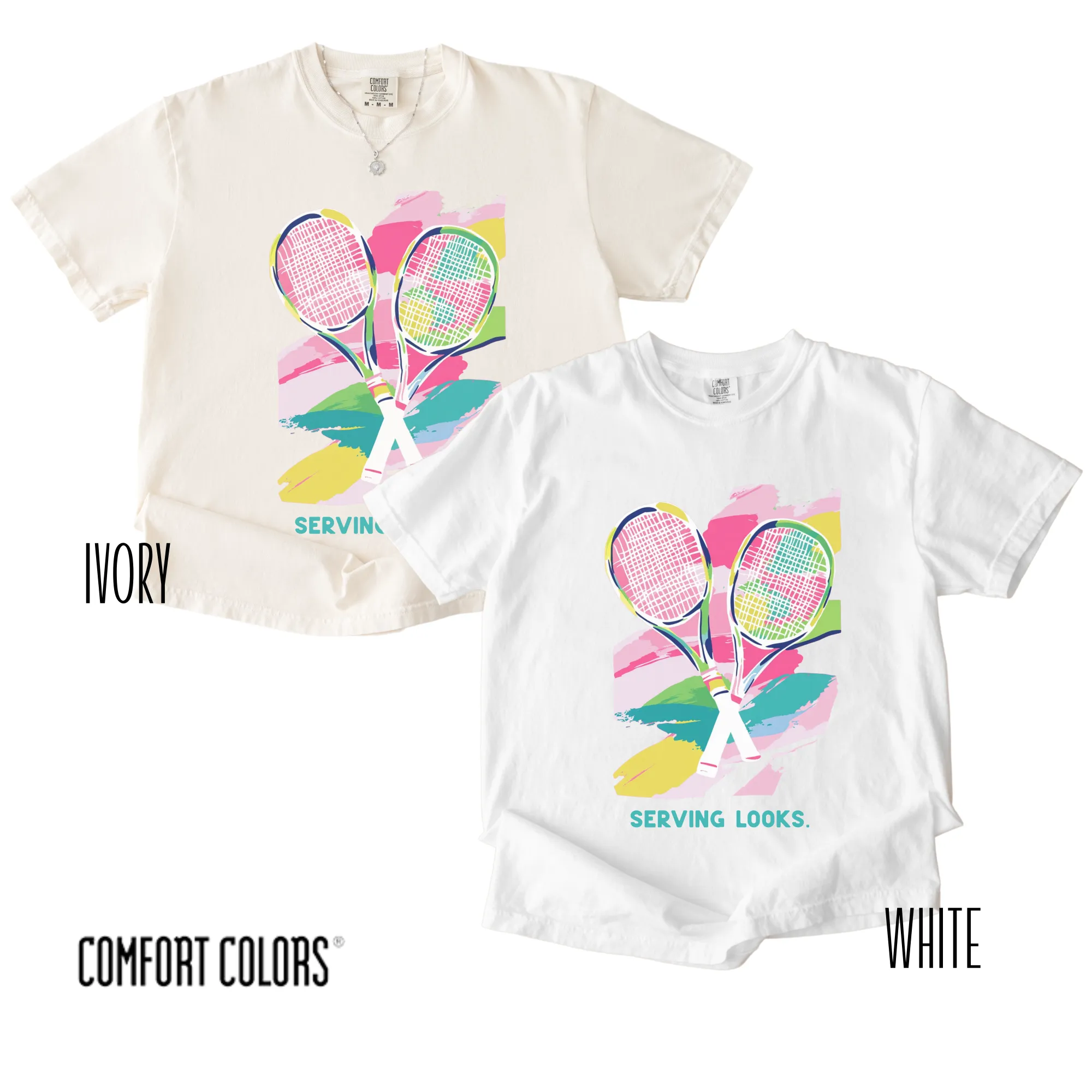 Serving Looks Personalized Tennis Tee