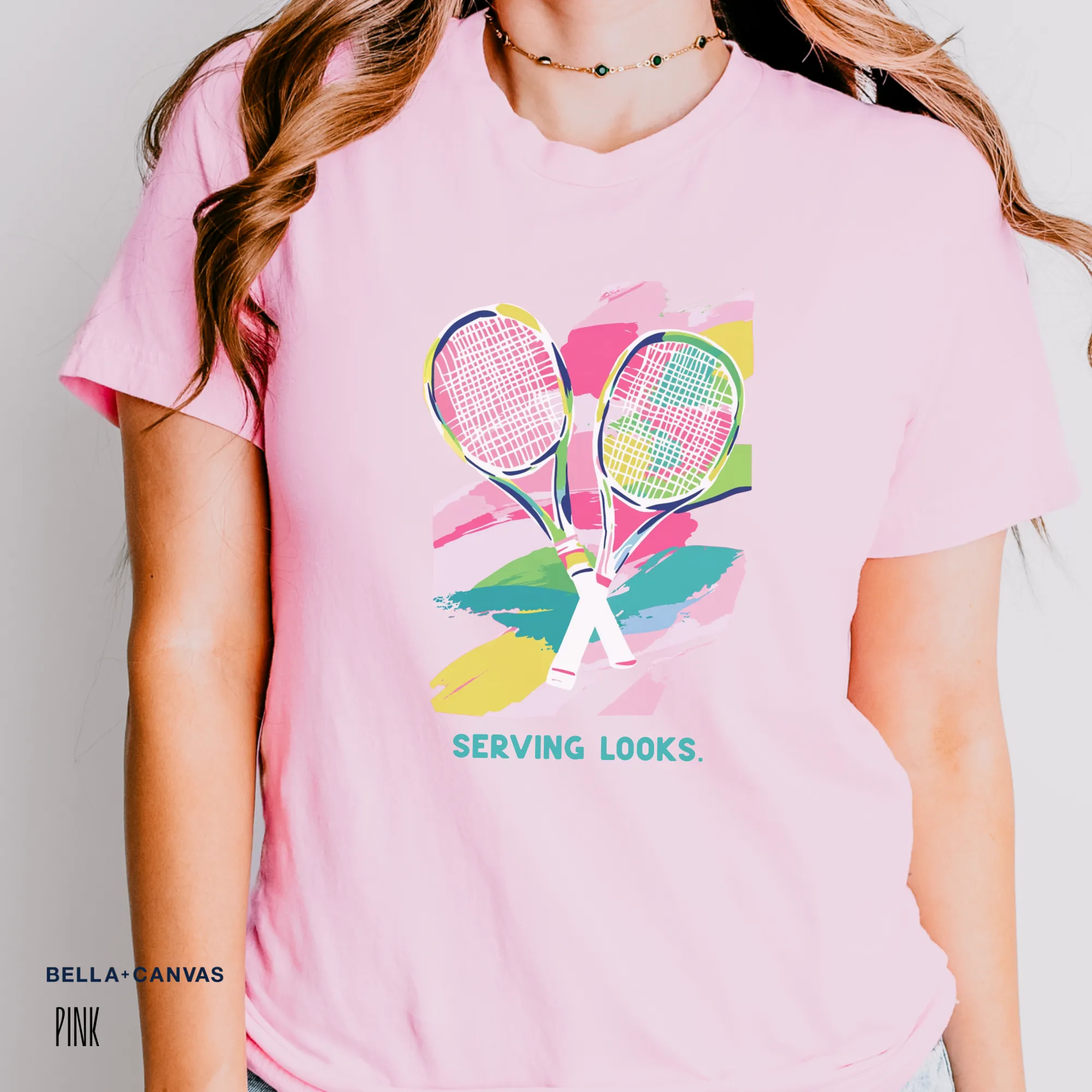 Serving Looks Personalized Tennis Tee