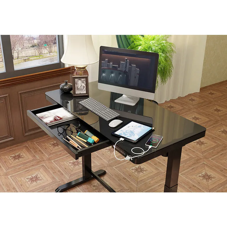 USB Smart Standing Desk - Matt or Glass Finish